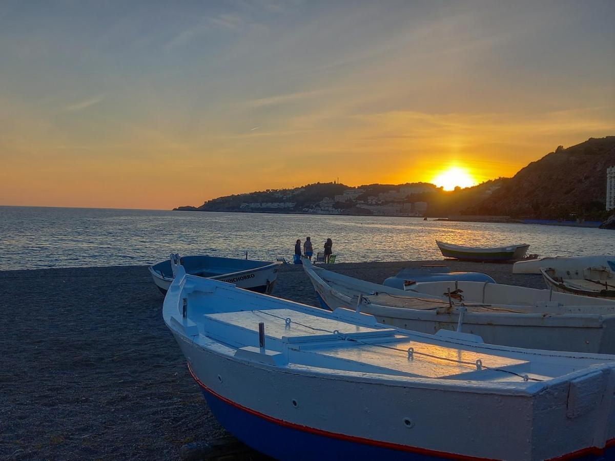 Apartamento Hibisco , Primera Linea De Playa Almuñécar المظهر الخارجي الصورة